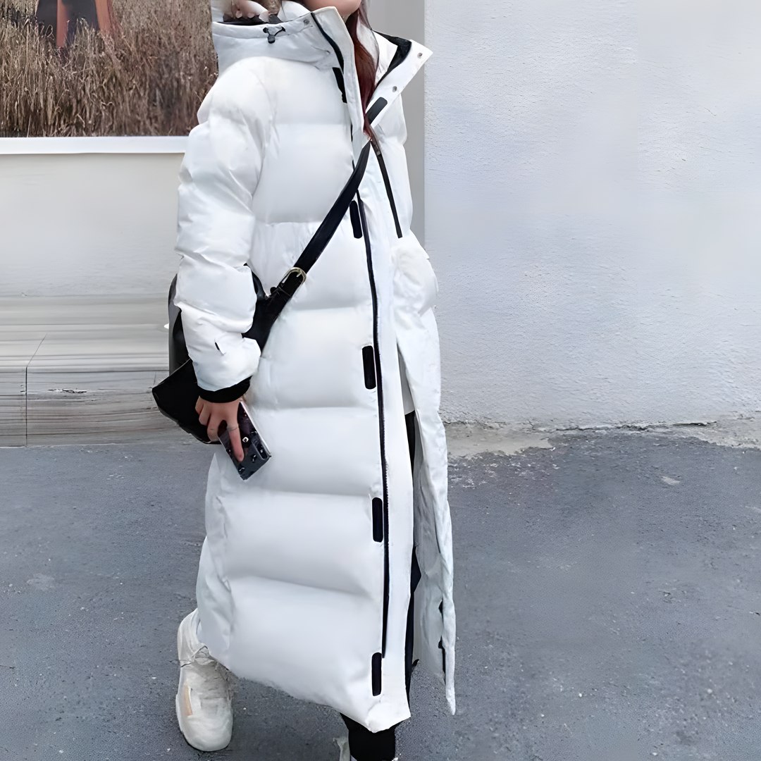 Winddichte Daunenjacke für Herren mit Kapuze 3