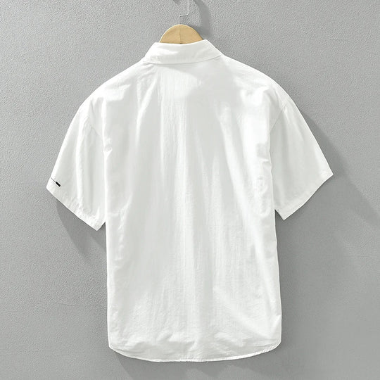 Herren T-Shirt Lässiger Stil 100% Baumwolle Kurzarm Shirt für Männer 3
