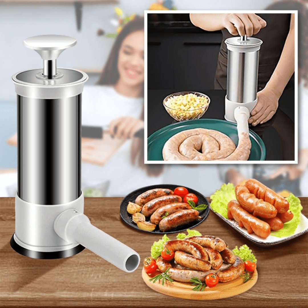 Wurstfüllmaschine für die einfache Herstellung von Würsten 0