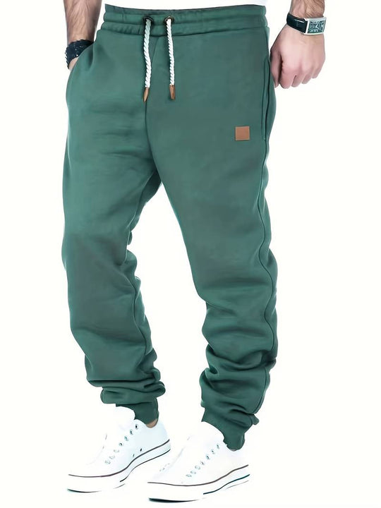 Variant image for Herren Hose Lässig Locker Sitzend Baumwolle mit Kordelzug-17