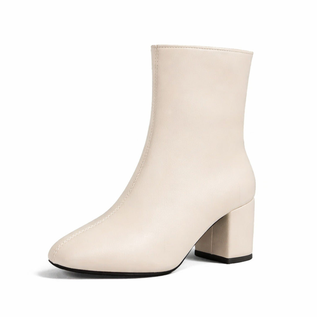 Damenstiefeletten mit Reißverschluss
