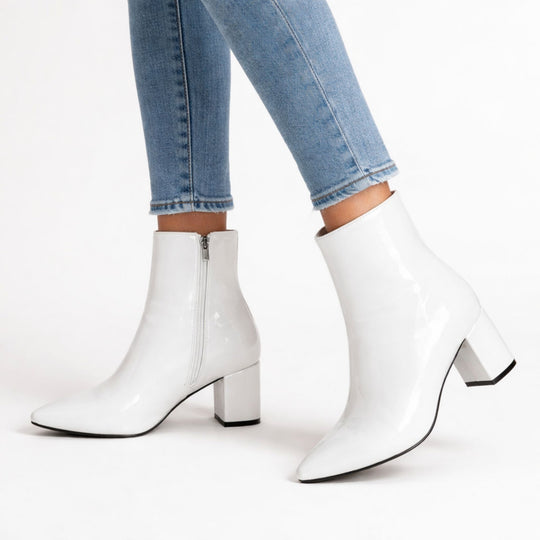 Damenstiefeletten mit Reißverschluss