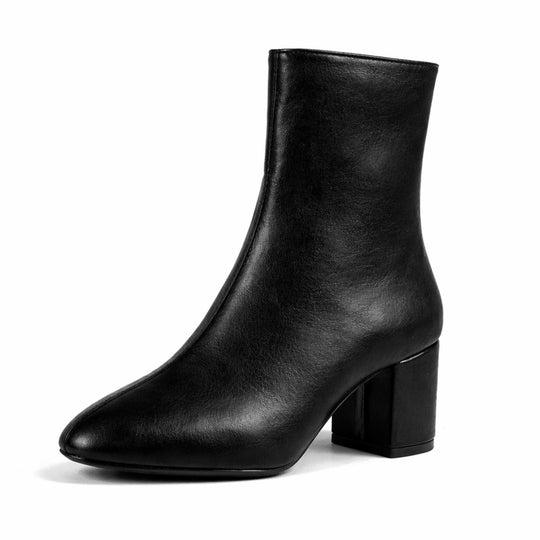 Damenstiefeletten mit Reißverschluss