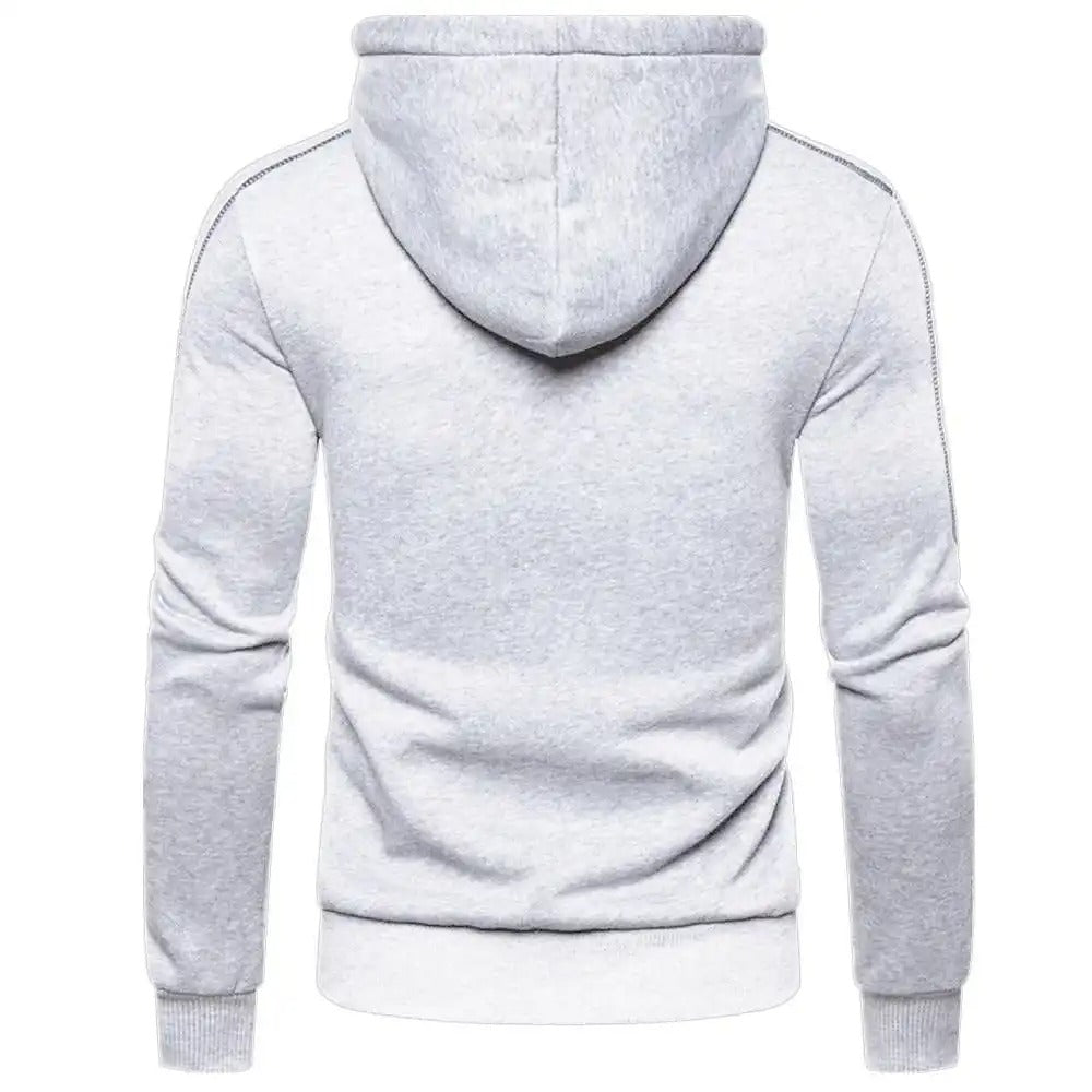 Pullover mit Kapuze und Reißverschluss für Männer