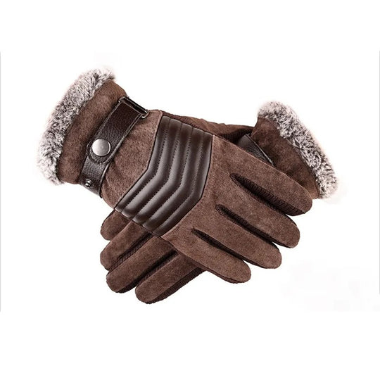 Lässige Lederhandschuhe für Männer
