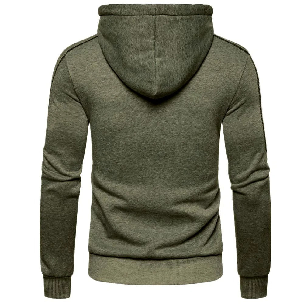 Pullover mit Kapuze und Reißverschluss für Männer