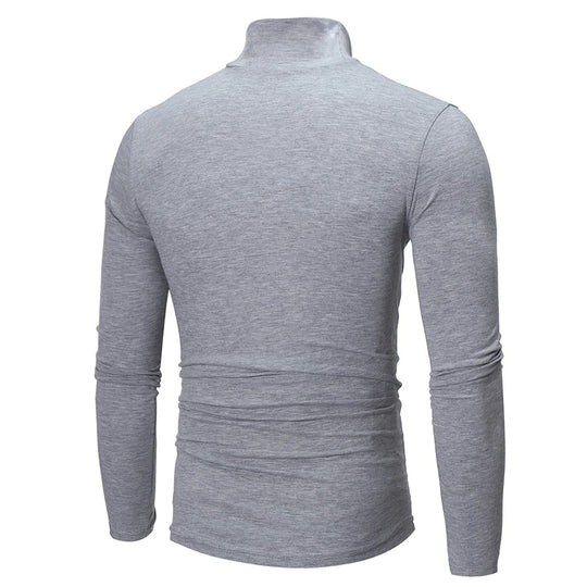 Thermoshirt für Männer mit hohem Halsausschnitt