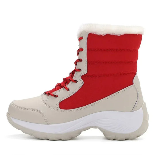 Frauen Plattform Outdoor Schneestiefel