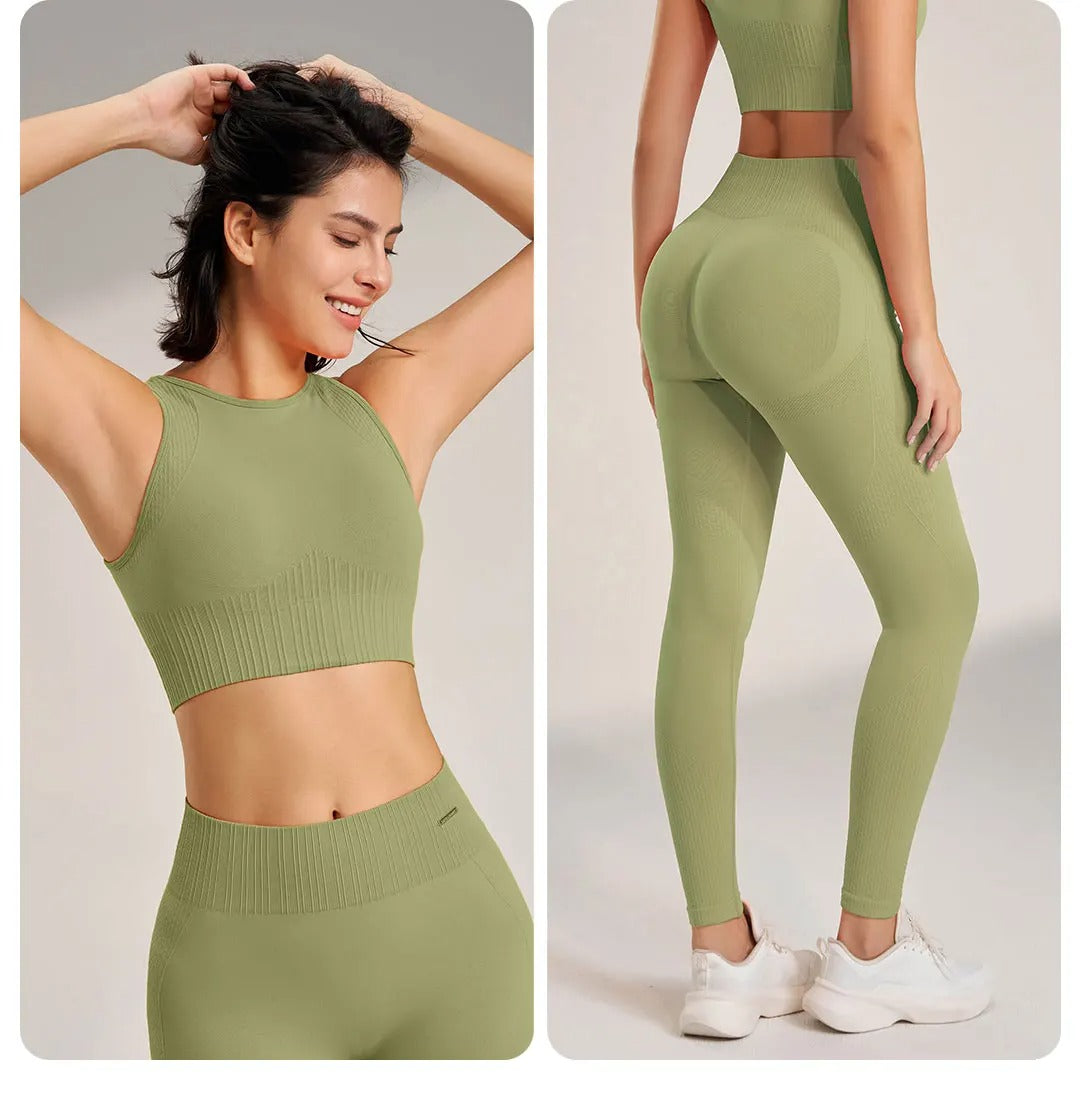 Damen Zweiteiliges Yoga-Set