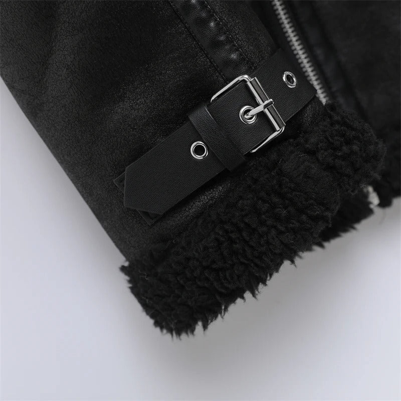 Doppelseitige Fleecejacke für Frauen