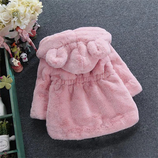 Winterjacke aus Fleece für Kinder