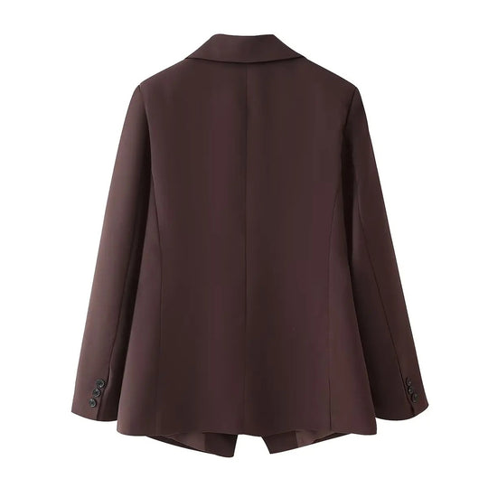 Damenblazer mit Umlegekragen