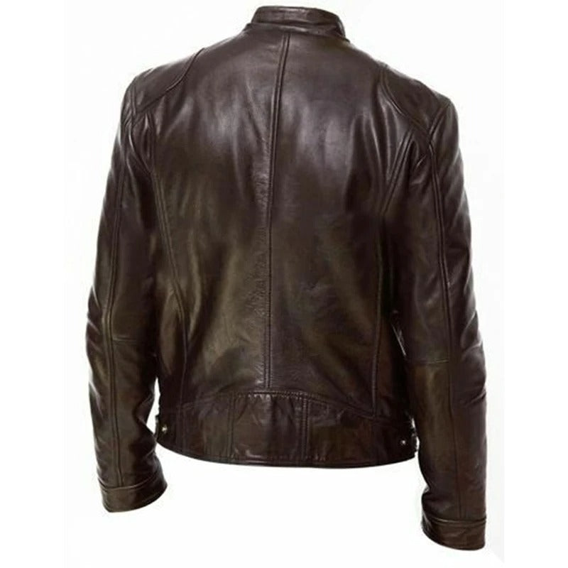 Motorrad-Lederjacke für Männer