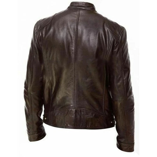 Motorrad-Lederjacke für Männer