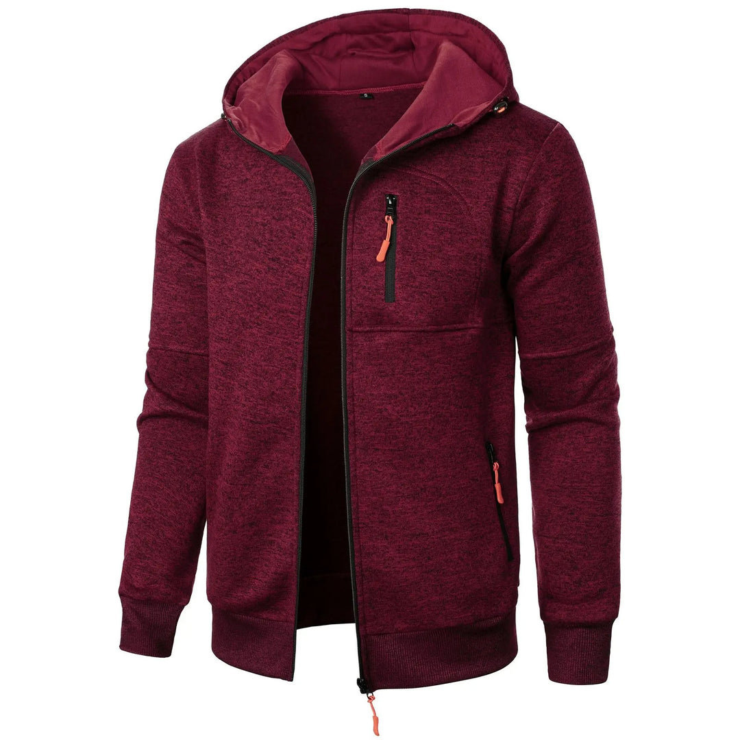 Lässige Sportjacke mit Kapuze für Männer