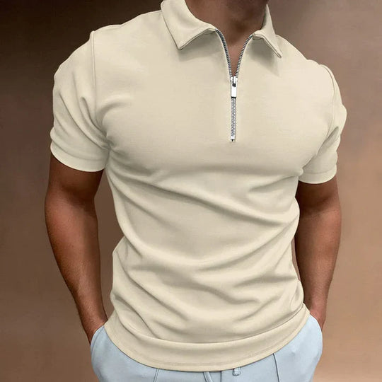 Variant image for Herren Poloshirt Klassisch Atmungsaktiv Baumwolle Kurzarm-26