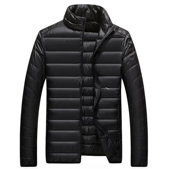 Ultraleichte weiße Entendaunenjacke für Männer