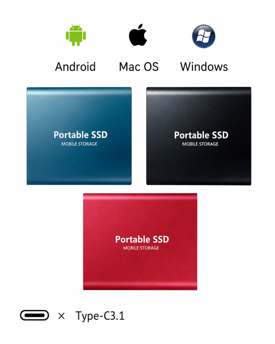 Externe SSD 128 TB Kompakt und Schnell