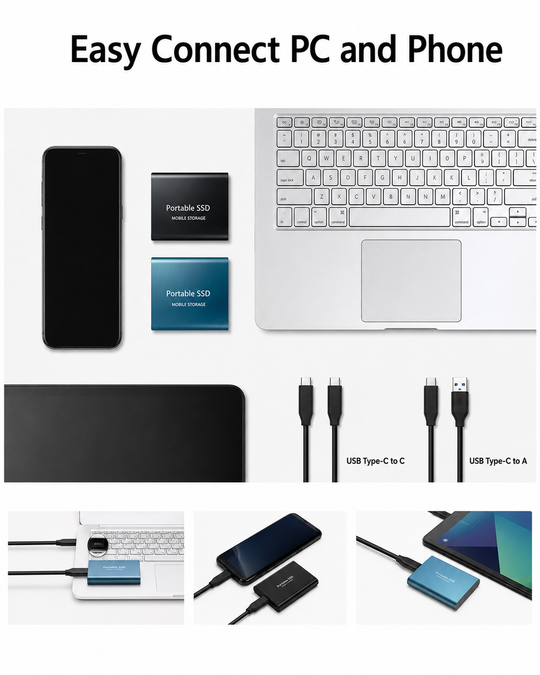 Externe SSD 128 TB Kompakt und Schnell