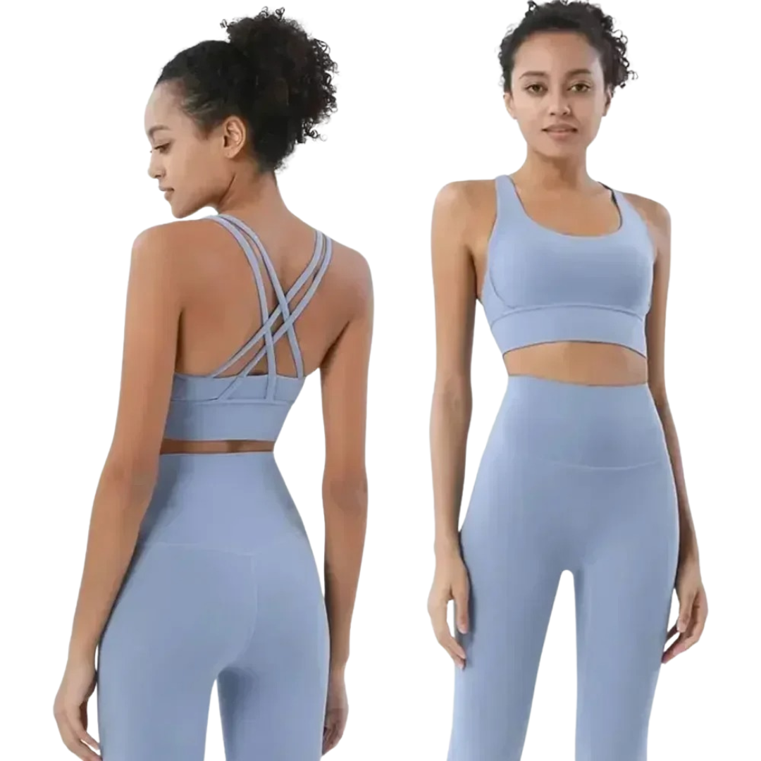 Fitness-Sportbekleidungsset für Frauen