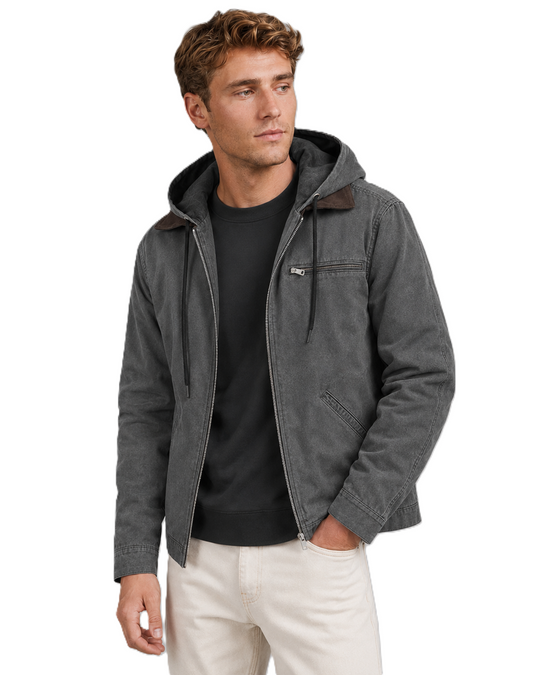 Herren Bomberjacke Winter Warmes Design