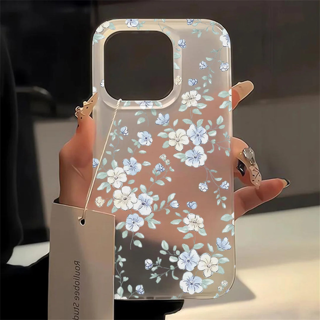 iPhone Hülle Stoßfest Transparent Matt 0