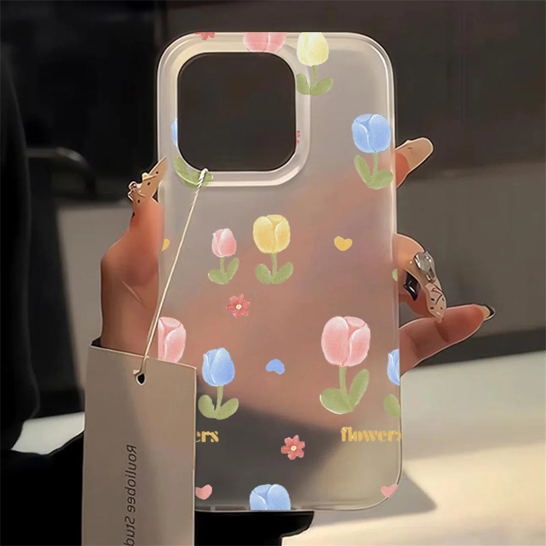 iPhone Hülle Stoßfest Transparent Matt 10