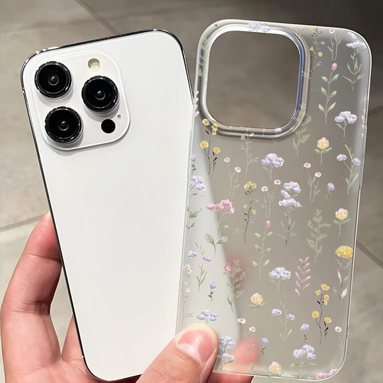 iPhone Hülle Stoßfest Transparent Matt 4
