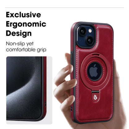 iPhone Hülle mit Magnetischem Ringständer 2