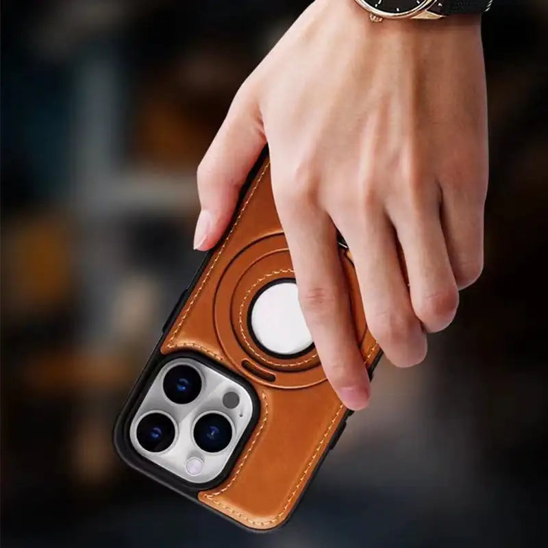 iPhone Hülle mit Magnetischem Ringständer 5