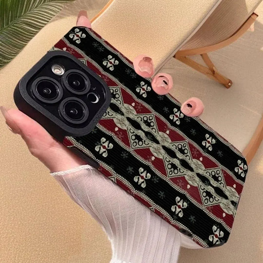 iPhone Hülle mit Persischem Teppich Muster für verschiedene Modelle 5