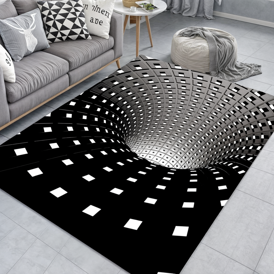 Geometrische Illusionsmatte