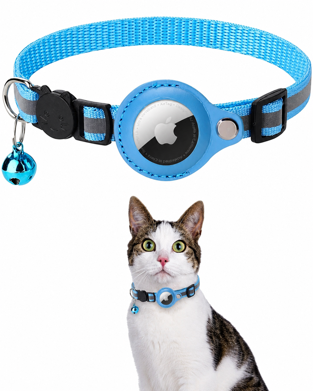 Katzen GPS Tracker Halsband MIT Reflektierenden Elementen