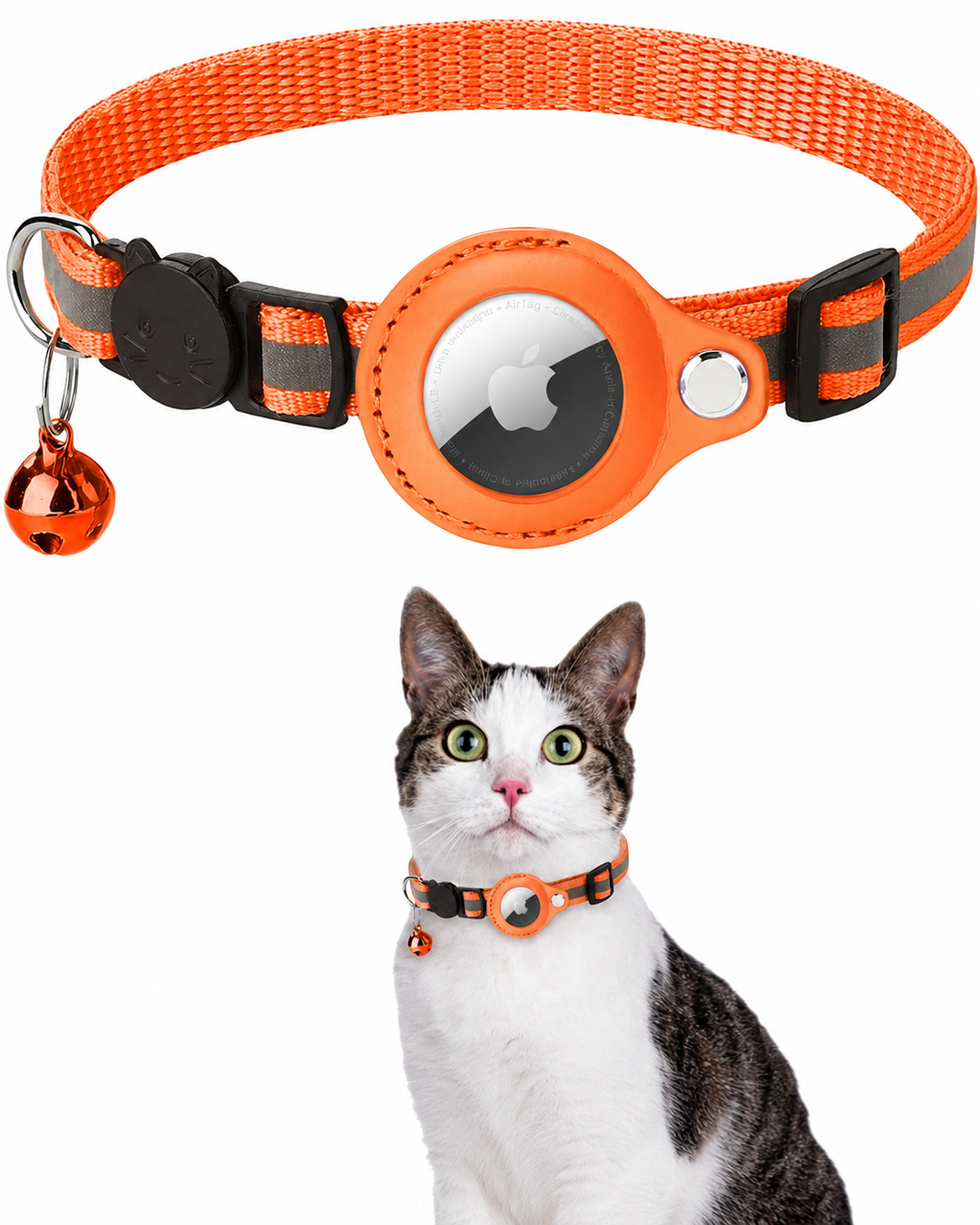 Katzen GPS Tracker Halsband MIT Reflektierenden Elementen