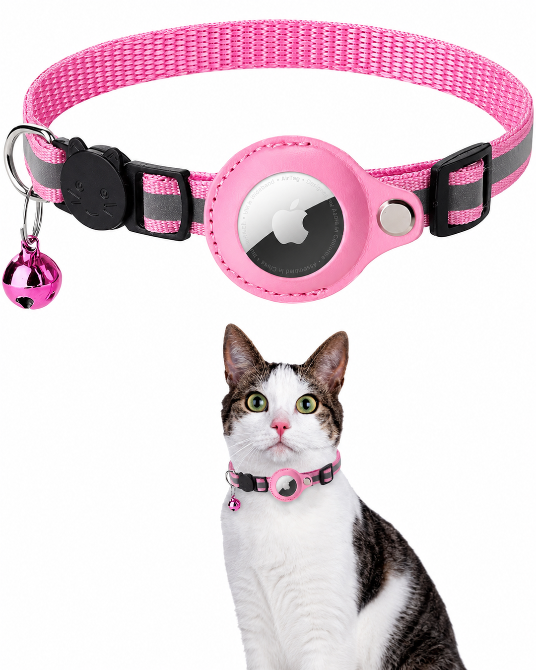 Katzen GPS Tracker Halsband MIT Reflektierenden Elementen