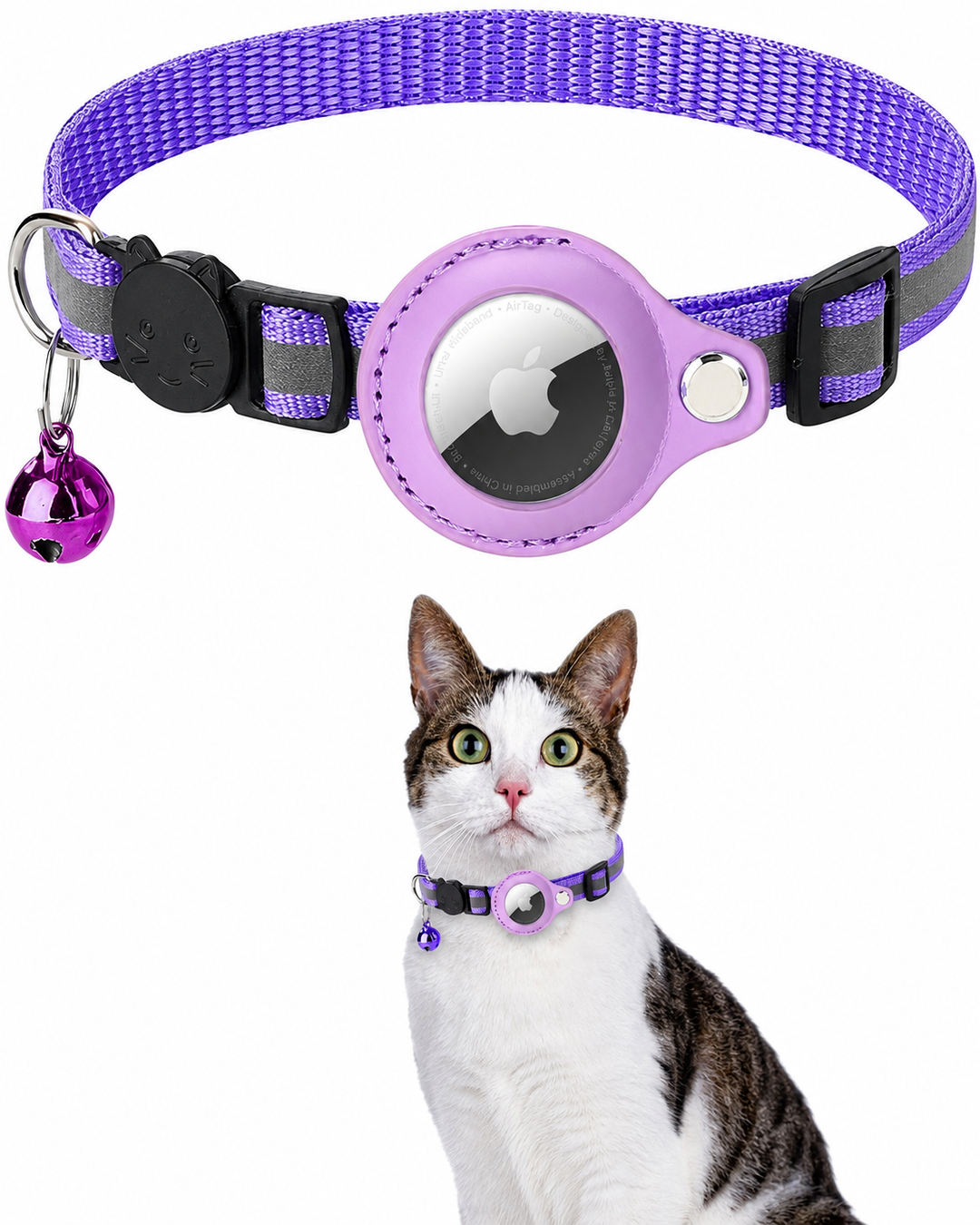 Katzen GPS Tracker Halsband MIT Reflektierenden Elementen