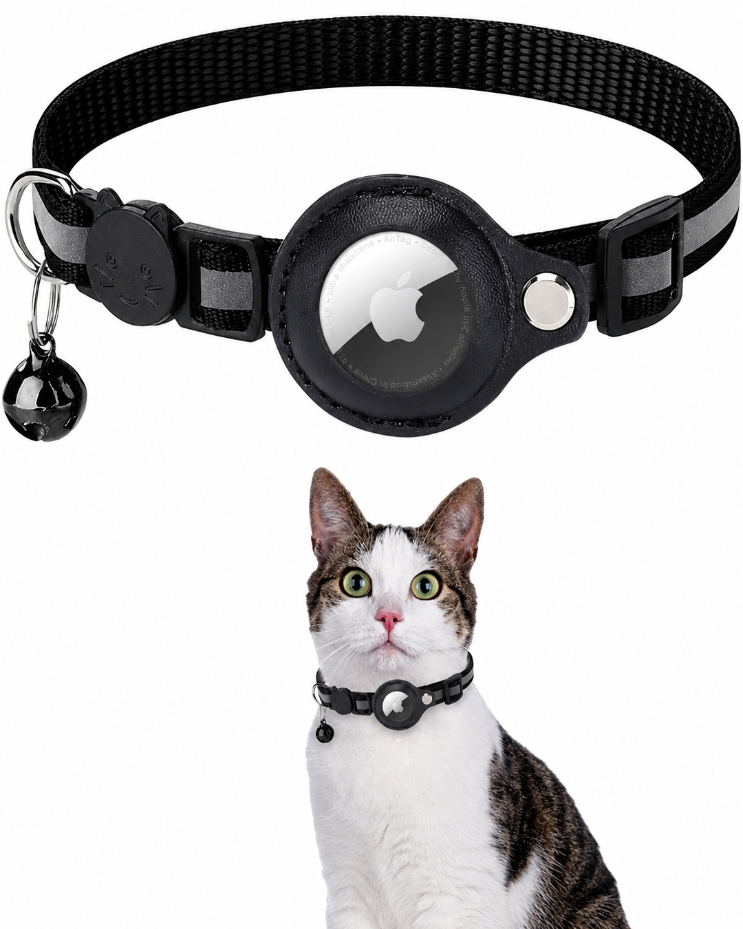 Katzen GPS Tracker Halsband MIT Reflektierenden Elementen