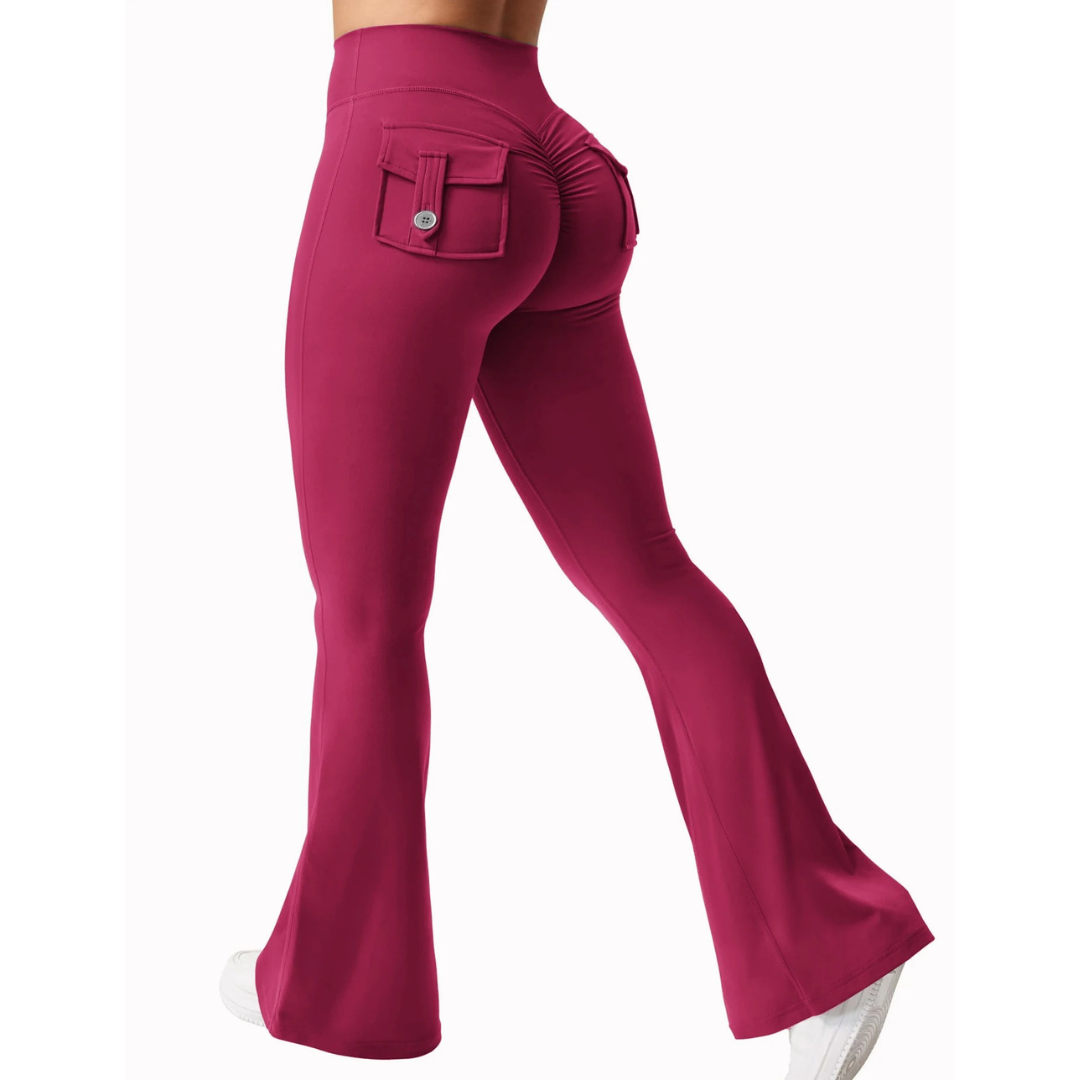 Yoga-Leggings mit hoher Dehnbarkeit für Damen