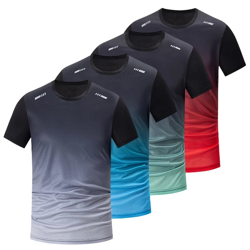Schnell trocknendes T-Shirt mit Farbverlauf für Männer
