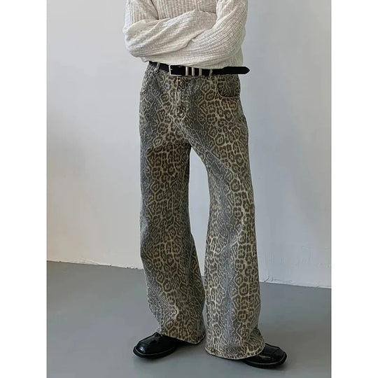 Leopard Damenhosen