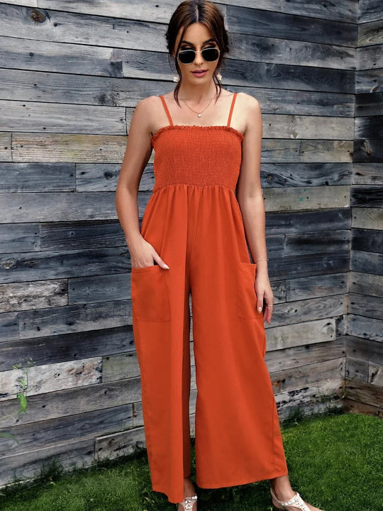Vintage-Spaghetti-Strampler für Damen