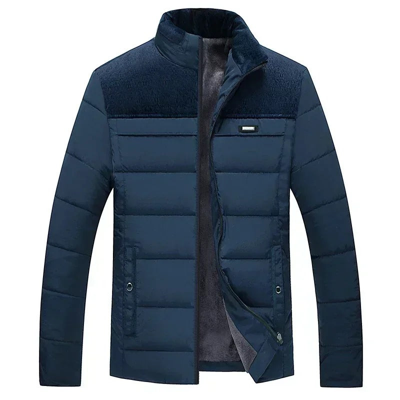 Winter-Parka für Männer aus Plüsch mit Verdickung