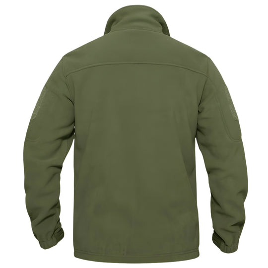 Herren-Fleece-Thermojacke mit durchgehendem Reißverschluss