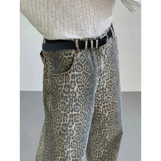 Leopard Damenhosen