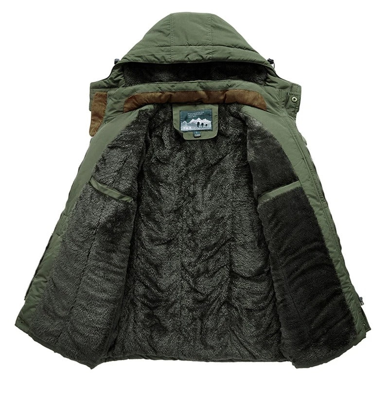 Mehrtaschen-Winterjacke für Männer