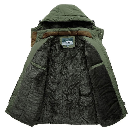 Mehrtaschen-Winterjacke für Männer