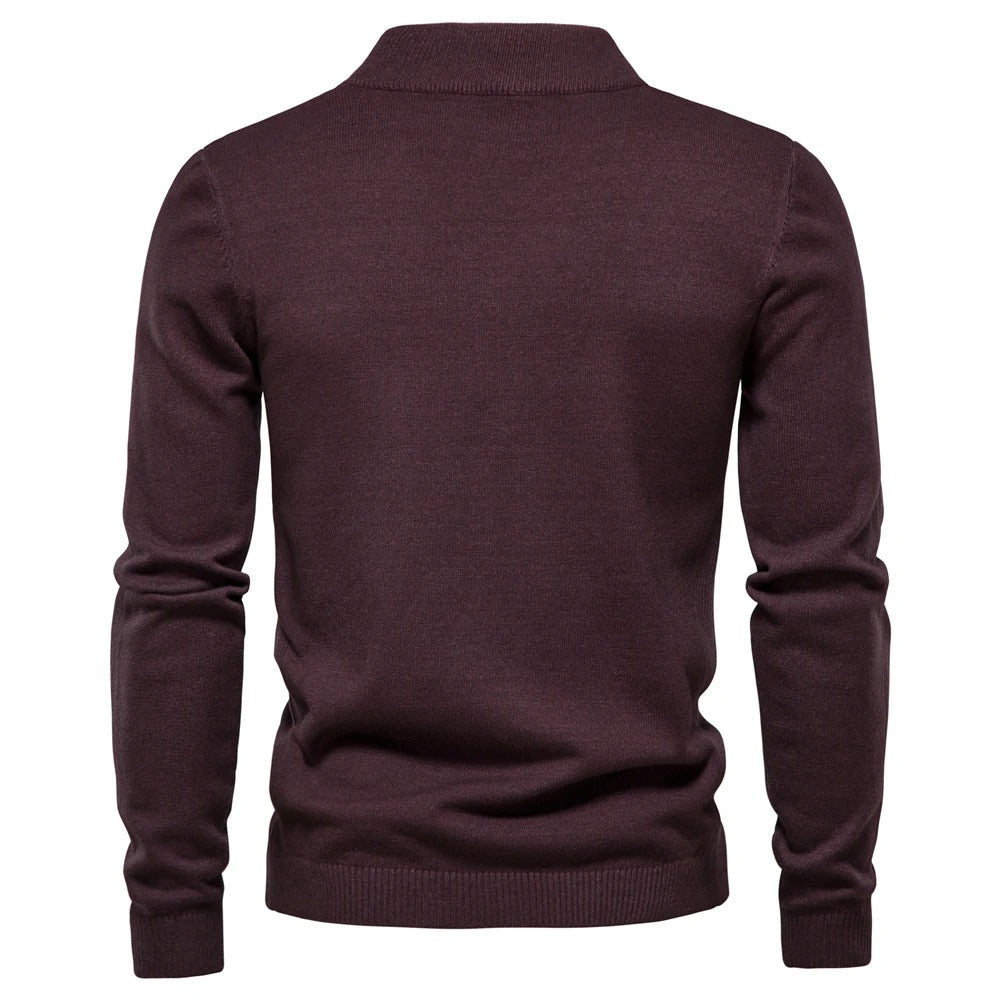 Dicker Pullover für Männer mit schmaler Passform