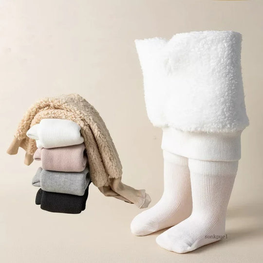 Winterstrumpfhose aus dicker Baumwolle für Kinder
