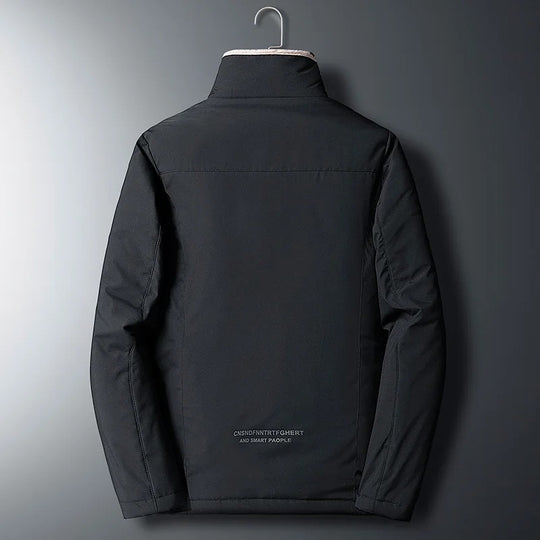 Winddichte dicke Fleecejacke für Männer