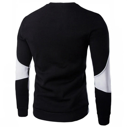 Lässiges Herren Sweatshirt mit Rundhalsausschnitt